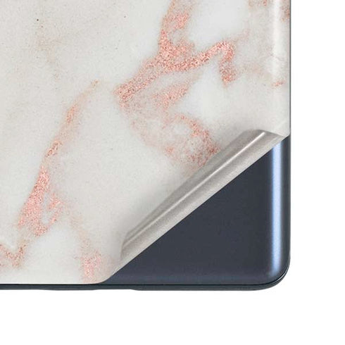 Rose Gold Marble Galaxy S20 Fan Edition Skin